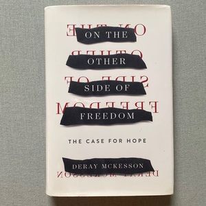 3/$15 hardcover book on the other side of freedom case for hope deray McKesson